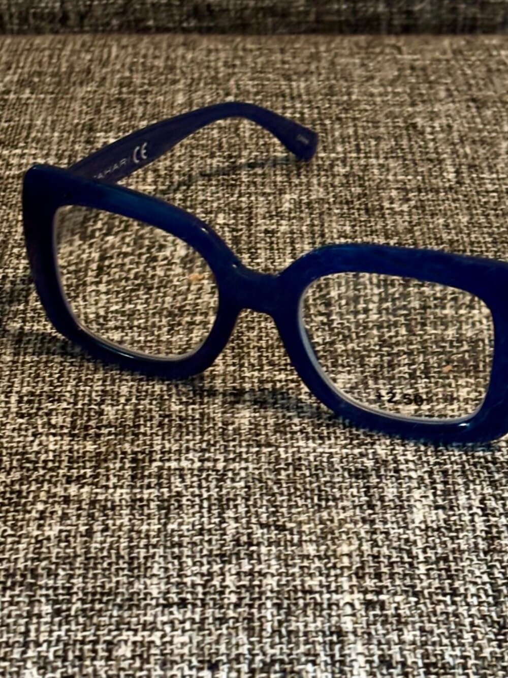 Brand New Royal Blue Readers by Tahari, +2.50 strength.